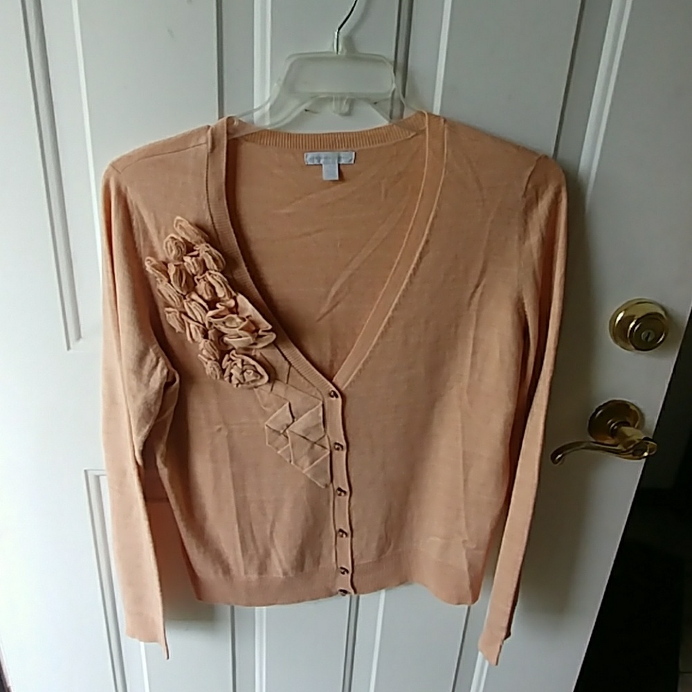 Corsage detail cardigan